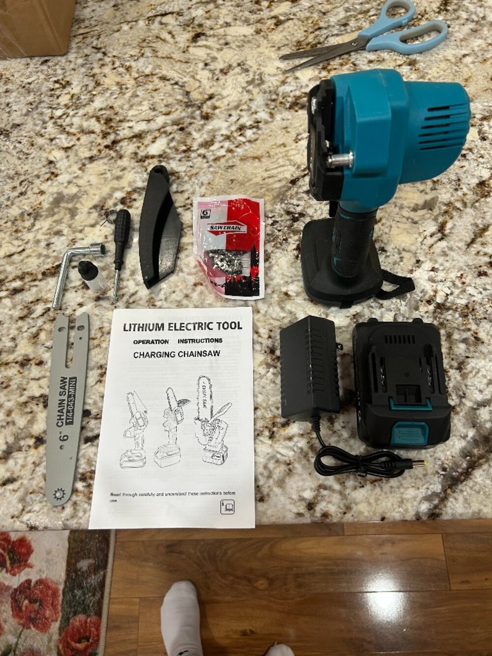 Brand New Mini Cordless Electric Chainsaw